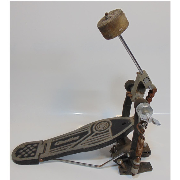 Gibraltar Drum Bass Petal Vintage Chain Drive DC-254BR Kick Stroke Single Pro - Picture 3 of 16